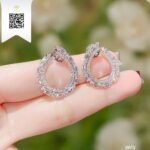 Bông Tai Kim Cương B613 Trần Dương Daimond Long Ngọc Luxury
