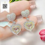 Bông Tai Kim Cương B6341 Trần Dương Daimond Long Ngọc Luxury