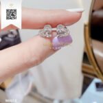 Bông Tai Kim Cương B6424 Trần Dương Daimond Long Ngọc Luxury