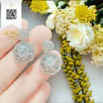 Bông Tai Kim Cương B643 Trần Dương Daimond Long Ngọc Luxury