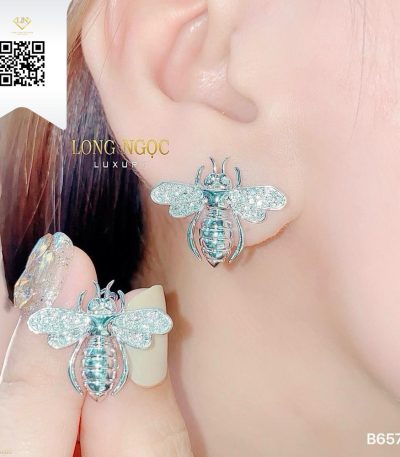Bông Tai Kim Cương B6579 Dương Trần Daimond