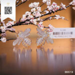 Bông Tai Kim Cương B6579 Trần Dương Daimond Long Ngọc Luxury
