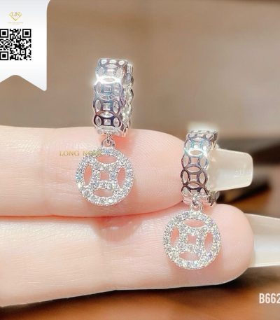 Bông Tai Kim Cương B6622 Kim Cương Giá Tốt