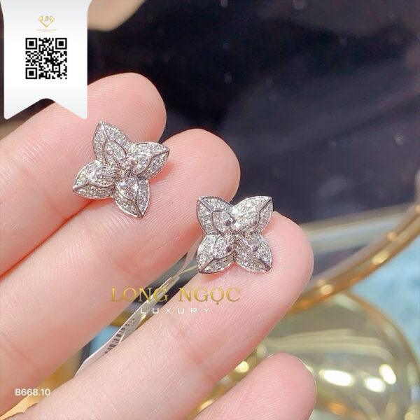 Bông Tai Kim Cương B66810 Dương Trần Daimond