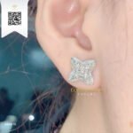 Bông Tai Kim Cương B66810 Trần Dương Daimond Long Ngọc Luxury