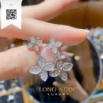 Bông Tai Kim Cương B66814 Kim Cương Giá Tốt
