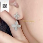 Bông Tai Kim Cương B66814 Trần Dương Daimond Long Ngọc Luxury