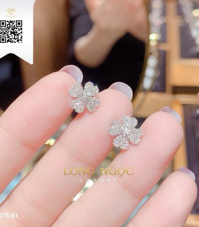 Bông Tai Kim Cương B67561 Dương Trần Daimond