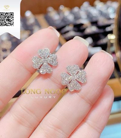 Bông Tai Kim Cương B67568 Kim Cương Giá Tốt