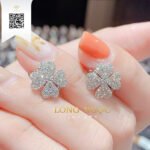 Bông Tai Kim Cương B67568 Trần Dương Daimond Long Ngọc Luxury