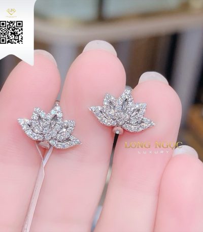 Bông Tai Kim Cương B68612 Kim Cương Giá Tốt