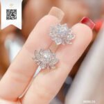 Bông Tai Kim Cương B68624 Kim Cương Giá Tốt