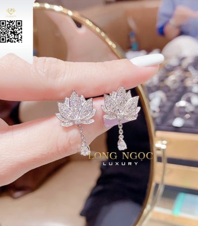 Bông Tai Kim Cương B68651 Dương Trần Daimond