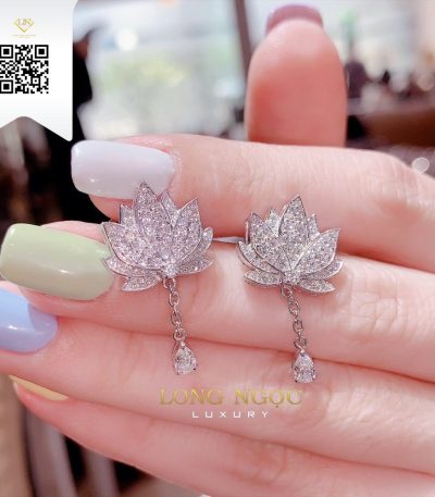 Bông Tai Kim Cương B68651 Kim Cương Giá Tốt