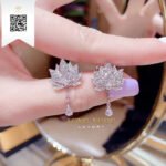 Bông Tai Kim Cương B68651 Trần Dương Daimond Long Ngọc Luxury