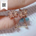 Bông Tai Kim Cương B68653 Kim Cương Giá Tốt