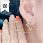 Bông Tai Kim Cương B6884 Long Ngọc luxury