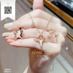 Bông Tai Kim Cương B6884 Trần Dương Daimond Long Ngọc Luxury