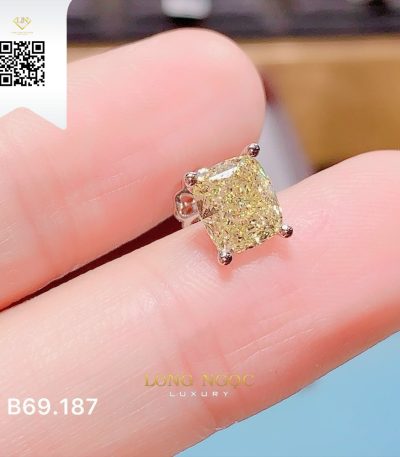 Bông Tai Kim Cương B69187 Dương Trần Daimond