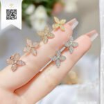 Bông Tai Kim Cương B69822 Trần Dương Daimond Long Ngọc Luxury