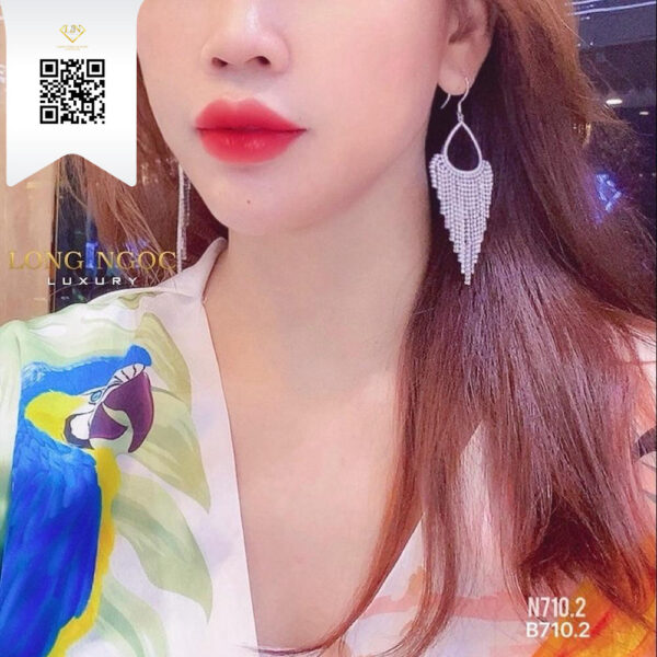 Bông Tai Kim Cương B7102 Dương Trần Daimond