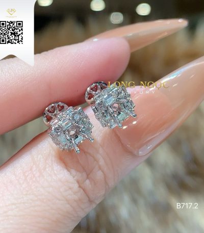 Bông Tai Kim Cương B7172 Dương Trần Daimond