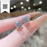 Bông Tai Kim Cương B7172 Kim Cương Giá Tốt