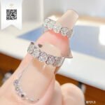 Bông Tai Kim Cương B7213 Trần Dương Daimond Long Ngọc Luxury