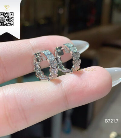 Bông Tai Kim Cương B7217 Dương Trần Daimond