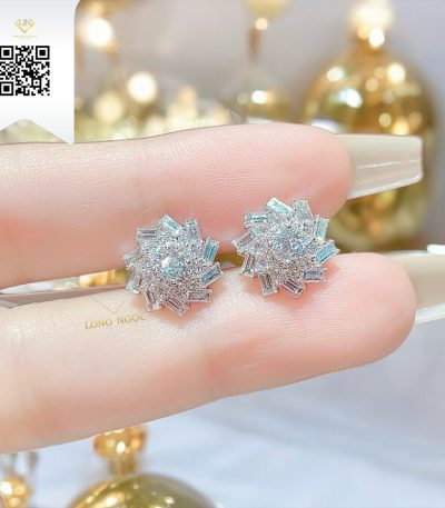 Bông Tai Kim Cương B7271 Dương Trần Daimond