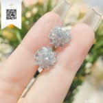 Bông Tai Kim Cương B7271 Kim Cương Giá Tốt