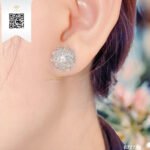 Bông Tai Kim Cương B7271 Long Ngọc luxury