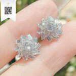Bông Tai Kim Cương B7271 Trần Dương Daimond Long Ngọc Luxury