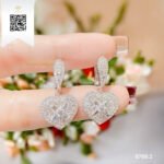 Bông Tai Kim Cương B7662 Kim Cương Giá Tốt