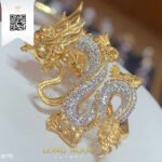 Bông Tai Kim Cương B770 Kim Cương Giá Tốt