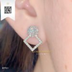 Bông Tai Kim Cương B7731 Trần Dương Daimond Long Ngọc Luxury