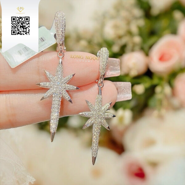 Bông Tai Kim Cương B774 Dương Trần Daimond