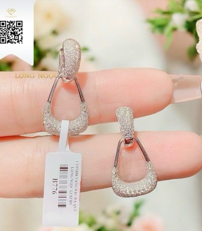 Bông Tai Kim Cương B776 Dương Trần Daimond