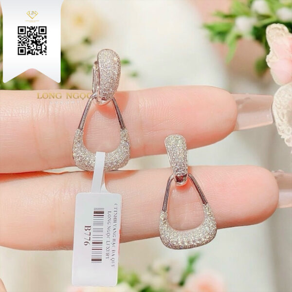 Bông Tai Kim Cương B776 Dương Trần Daimond