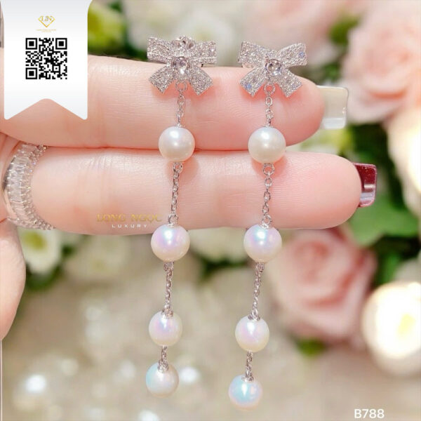 Bông Tai Kim Cương B788 Dương Trần Daimond