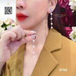 Bông Tai Kim Cương B788 Trần Dương Daimond Long Ngọc Luxury