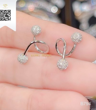 Bông Tai Kim Cương B794 Dương Trần Daimond