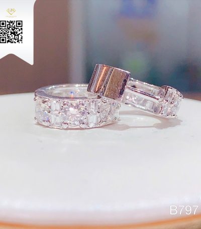 Bông Tai Kim Cương B797 Dương Trần Daimond