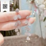 Bông Tai Kim Cương B802 Kim Cương Giá Tốt
