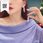 Bông Tai Kim Cương B802 Trần Dương Daimond Long Ngọc Luxury