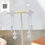 Bông Tai Kim Cương B804 Trần Dương Daimond Long Ngọc Luxury