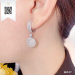 Bông Tai Kim Cương B8327 Long Ngọc luxury