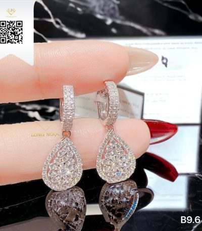 Bông Tai Kim Cương B96 Dương Trần Daimond