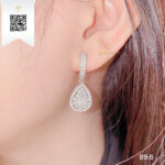 Bông Tai Kim Cương B96 Trần Dương Daimond Long Ngọc Luxury