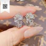 Bông Tai Kim Cương B9614 Long Ngọc luxury